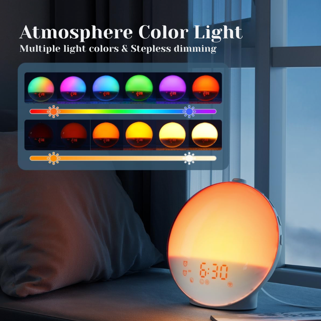 CloudRelief™ WiFi Smart Ambient Alarm Clock